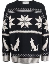 Etro - Embroidered Cotton Sweater - Lyst