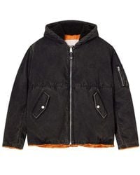 Purple Brand - Hooded Cotton Jacket - Lyst