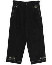Bode - Lucky Draw Embroidered Trousers - Lyst