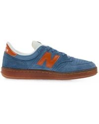New Balance - T500 Logo-Patch Sneakers - Lyst