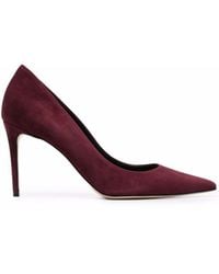 SCAROSSO - X Brian Atwood Gigi Suede Pumps - Lyst
