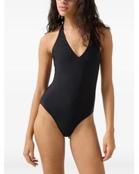 Bogner Fire + Ice - Zahara Halterneck Swimsuit - Lyst