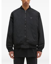 adidas - Zip-Up Bomber Jacket - Lyst