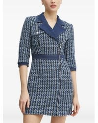 Morgan - Zip-Fastening Mini Dress - Lyst