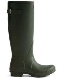HUNTER - Gummistiefel Mit Logo-Detail - Lyst