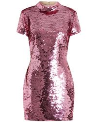 16Arlington - Iona Sequin Mini Dress - Lyst