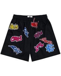 Eric Emanuel - Matty Boy Ee Graphic-Print Mesh Shorts - Lyst