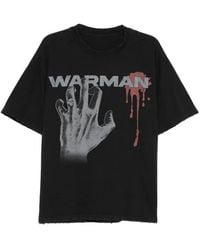 WARMAN - Graphic-Print T-Shirt - Lyst