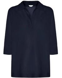 Malo - Makò Raglan-Sleeve V-Neck Top - Lyst