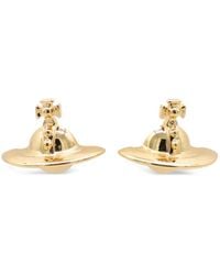 Vivienne Westwood - Solid Orb Earrings - Lyst