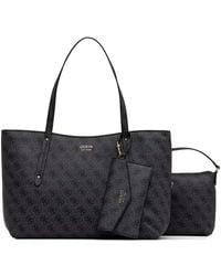 Guess - Cabas Brenton À Motif Monogrammé - Lyst