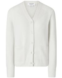 Thom Browne - Trompe L'Oeil Vest Met Vier Strepen - Lyst
