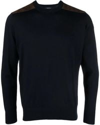 Paul & Shark - Crew-Neck Virgin Wool Jumper - Lyst