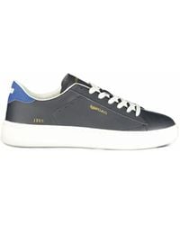 Gas - Logo-Print Lace-Up Sneakers - Lyst