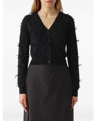 MEIMEIJ - Bow-Embellished Cardigan - Lyst
