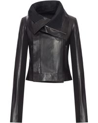 Rick Owens - Lederen Motorrijderjack - Lyst