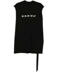 Rick Owens - Trägershirt mit grafischem Print - Lyst