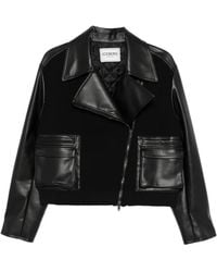 Iceberg - Zip-Up Biker Jacket - Lyst