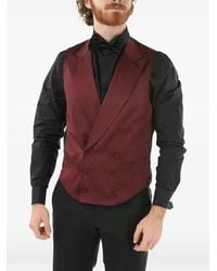 Corneliani - Double-Breasted Peak-Lapel Waistcoat - Lyst