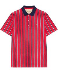 Valentino Garavani - Striped Polo Top - Lyst