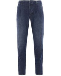 Incotex - Pleated Denim Jeans - Lyst