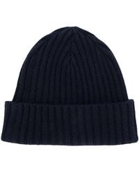 N.Peal Cashmere - Chunky Ribbed Beanie - Lyst