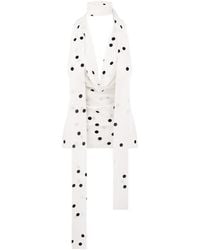 Anna October - Agnes Polka-Dot Top - Lyst