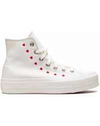 Converse Canvas Chuck Taylor All Star Ii Hi Sneakers With Gum Sole In Green  155498c for Men | Lyst Canada