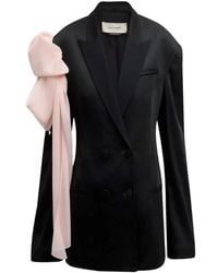 Hellessy - Blazer Doppiopetto Didier Con Fiocco - Lyst