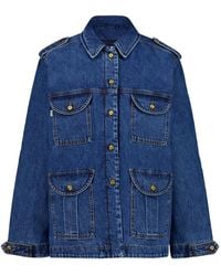 Blazé Milano - Sahariana Denim Jacket - Lyst