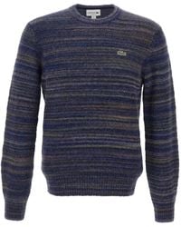 Lacoste - Logo-Embroidered Sweater - Lyst