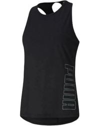 PUMA - Twist It Logo Tank Top - Lyst