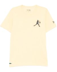 Lacoste - X Novak Djokovic Graphic-Print T-Shirt - Lyst