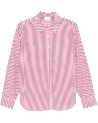 P.A.R.O.S.H. - Striped Embellished Shirt - Lyst