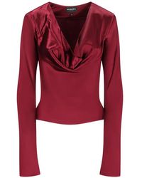 retroféte - Nerissa Draped Top - Lyst