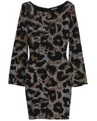 Miron - Embellished Mini Dress - Lyst
