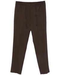 Corneliani - Pantalon À Taille À Lien De Resserrage - Lyst