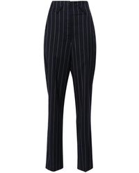 IRO - Horacia Pinstriped Tapered-leg Trousers - Lyst