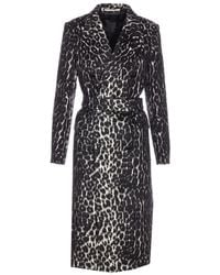 Tagliatore - Leopard-Print Coat - Lyst