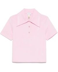 Patou - Logo-Embroidered Polo Top - Lyst