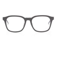 Thom Browne - Brille Mit Eckigem Gestell - Lyst