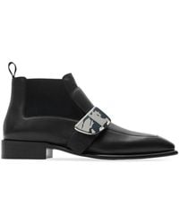 Burberry - ‘Shield’ Ankle Boots - Lyst