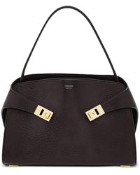 Ferragamo - Bolso de hombro Hug mediano con hebilla Gancini - Lyst