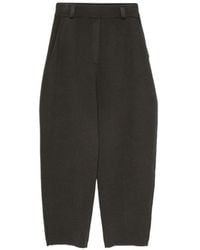 Lisa Yang - Wrenda Seam-Detail Straight-Leg Trousers - Lyst