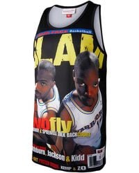 Mitchell & Ness - Slam Nba Golden State Warriors Im Hardaway And Latrell Sprewell Tank Top - Lyst