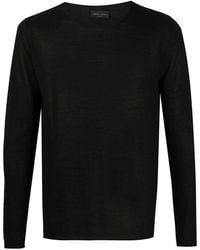 Roberto Collina Fine-knit Jumper - Black