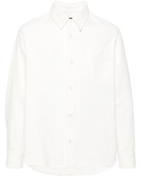 A.P.C. - Surchemise Basile Brodee Poitrine - Lyst