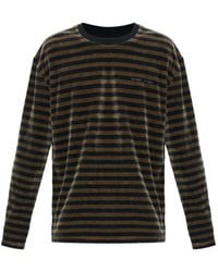 Samsøe & Samsøe - Striped Long-Sleeved T-Shirt - Lyst