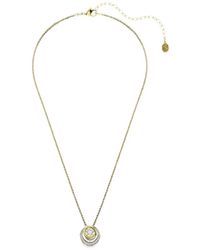 Swarovski - Hyperbola Pendant Necklace - Lyst