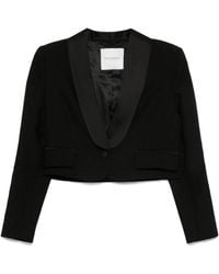 ERMANNO FIRENZE - Cropped Jacket - Lyst